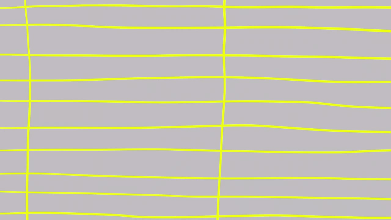 Animated Yellow Grid Pattern Wiping Across a Grey Background