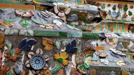 close-up views of temple's ornate decorations