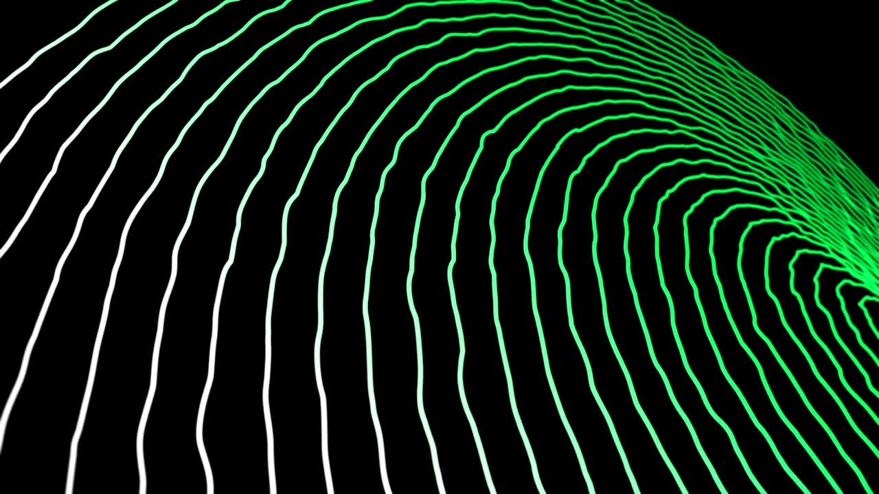 abstract waving fractal colorful spinning disk loop modern background