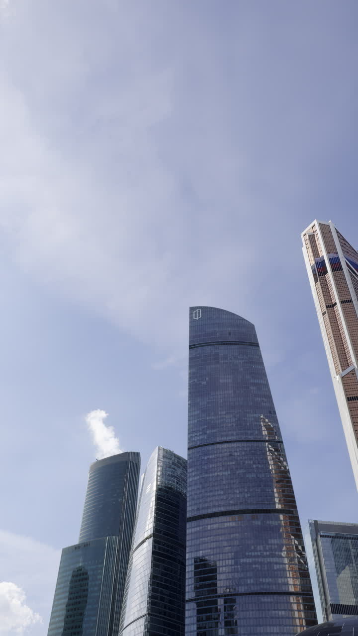 los rascacielos de moscú