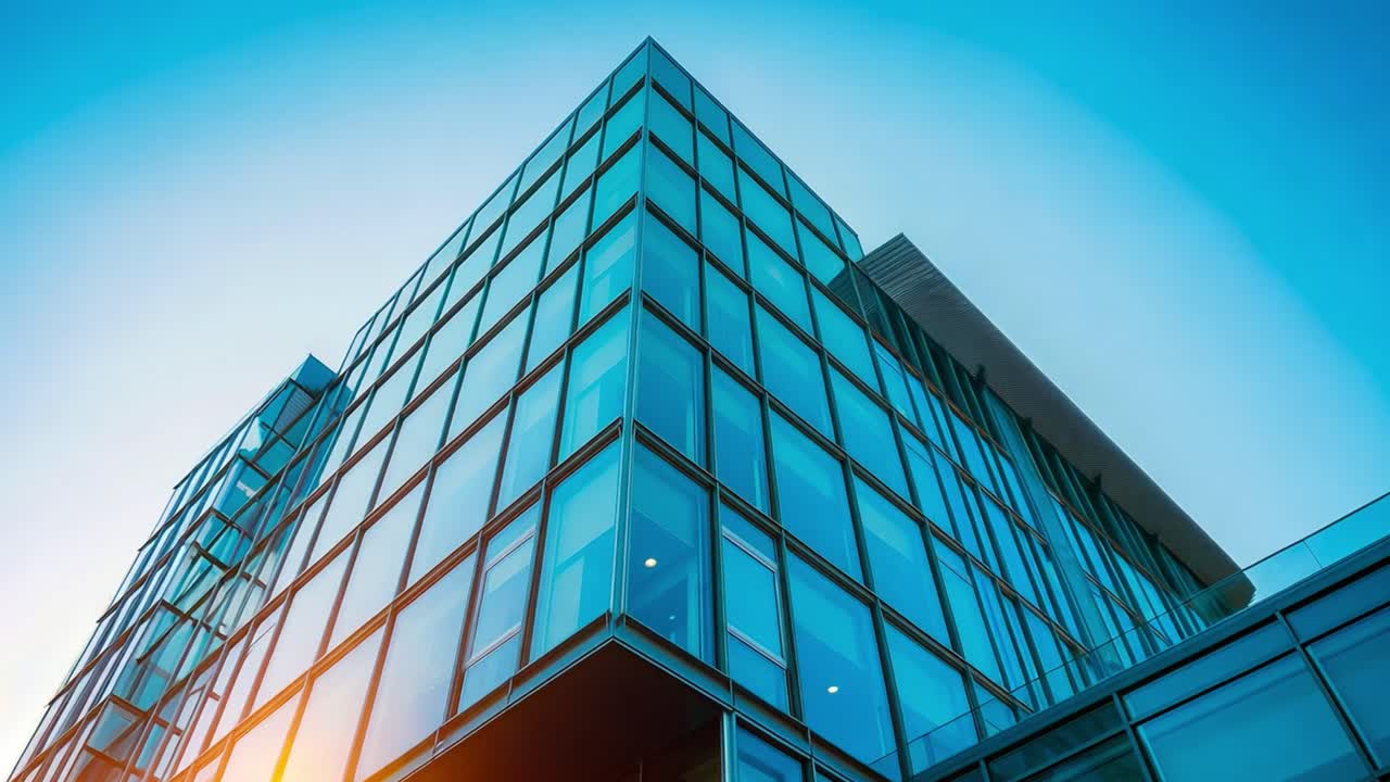 moderne glasbouwarchitectuur