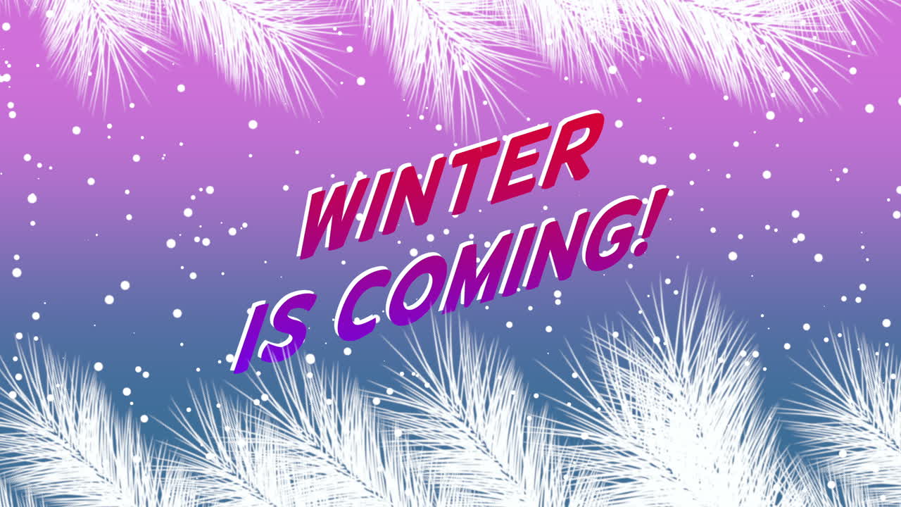 겨울은 하늘에 파리 눈과 함께오고있다