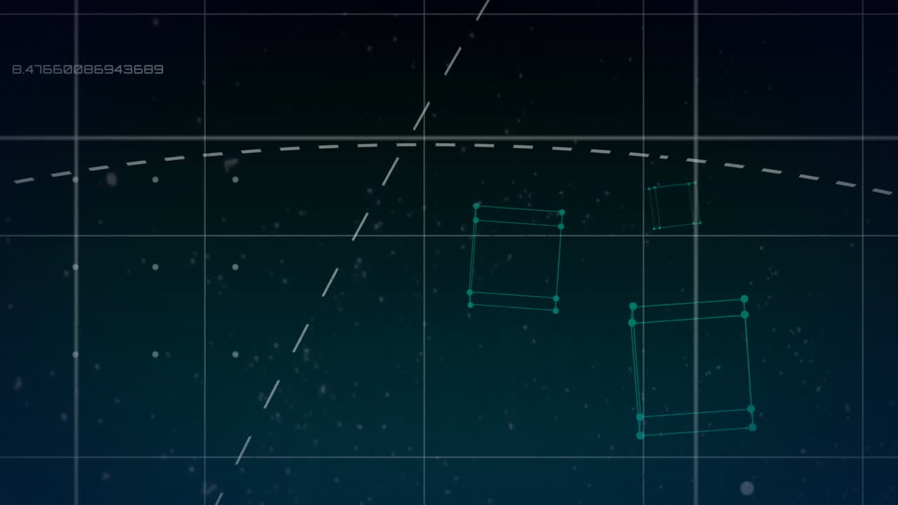 연결 네트워크의 애니메이션과 데이터 처리