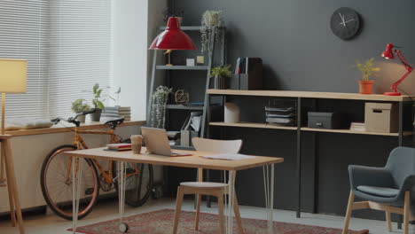 interior of modern comfortable office