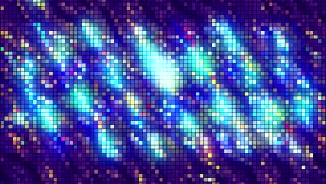 abstract pixelated led lights