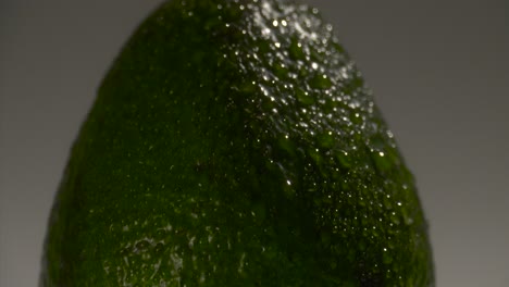 Ripe-green-Avacado-on-a-white-background