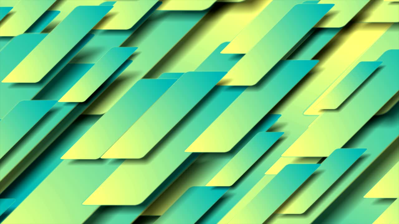 contraste cian amarillo tecnología abstracta fondo de movimiento geométrico