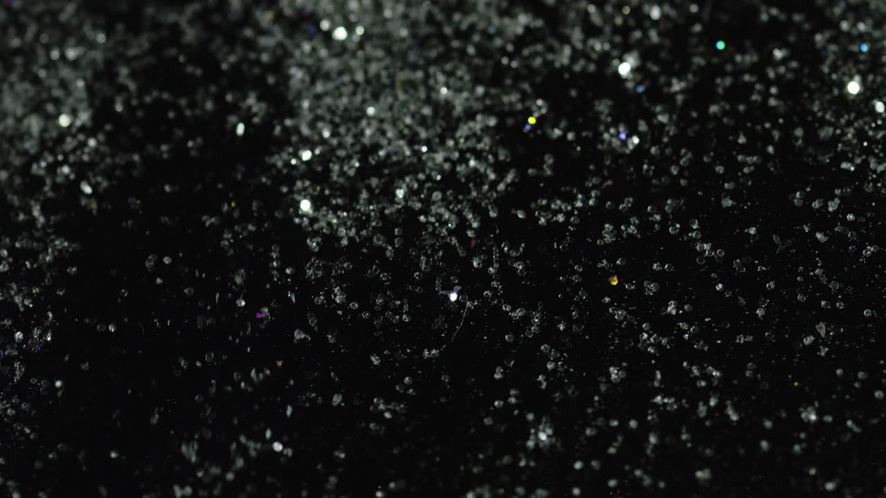 Sfondo nero glitterato