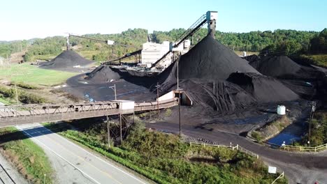 good aerial over a coal mine in west virginia 6