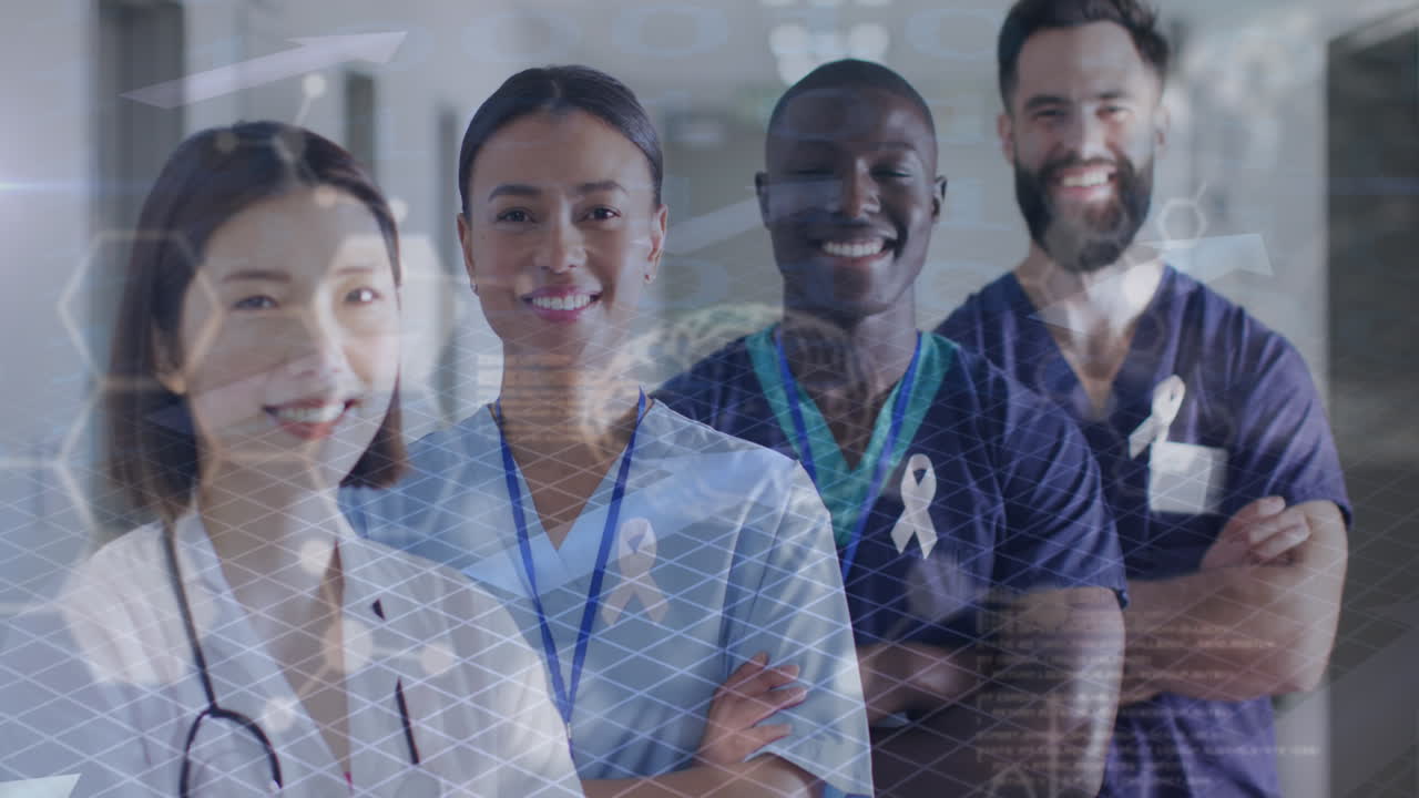 Animation of medical data processing over diverse doctors