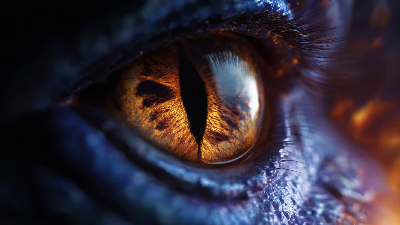 A Stunning Close-Up of an Intricate Eye Captured in Amazing Detail, Highlighting the Vibrant Colors and Unique Textures that Tell a Story of Its Environment and the Creature That Possesses It