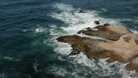 video aereo de la costa norte de california bodega bay