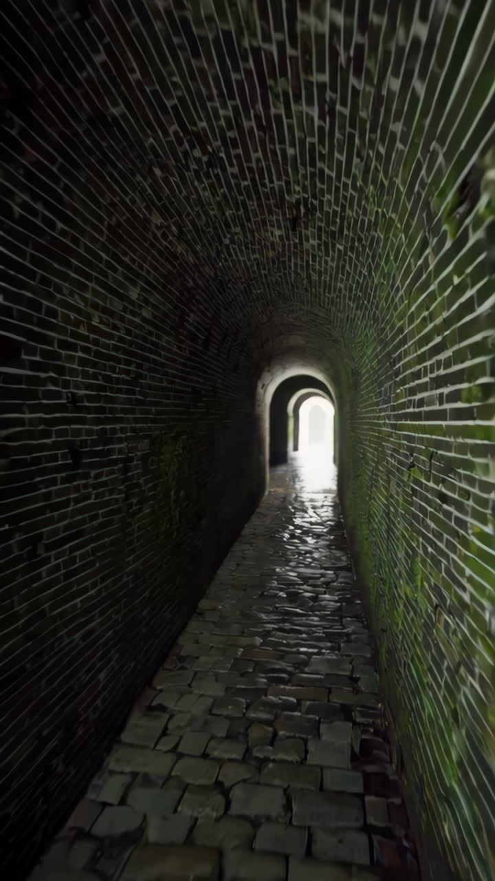 어두운 터널 전망