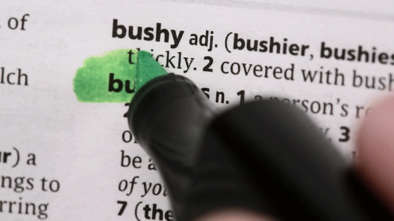 Business highlighted in green