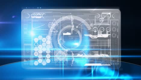 Animation-of-scopes-scanning-and-data-processing-on-digital-screen