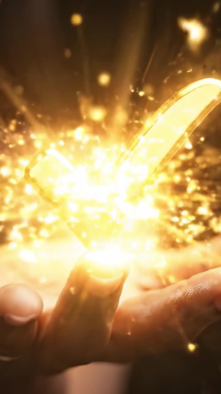 Símbolo de verificação dourado que representa aprovação e conquista, apresentado em uma mão contra um fundo escuro, transmitindo conclusão e sucesso em diversos contextos