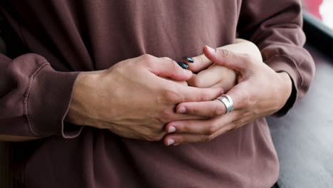 couple in love at home