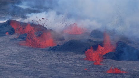 kilauea crater eruption september 11 viewed from the east or south east corner