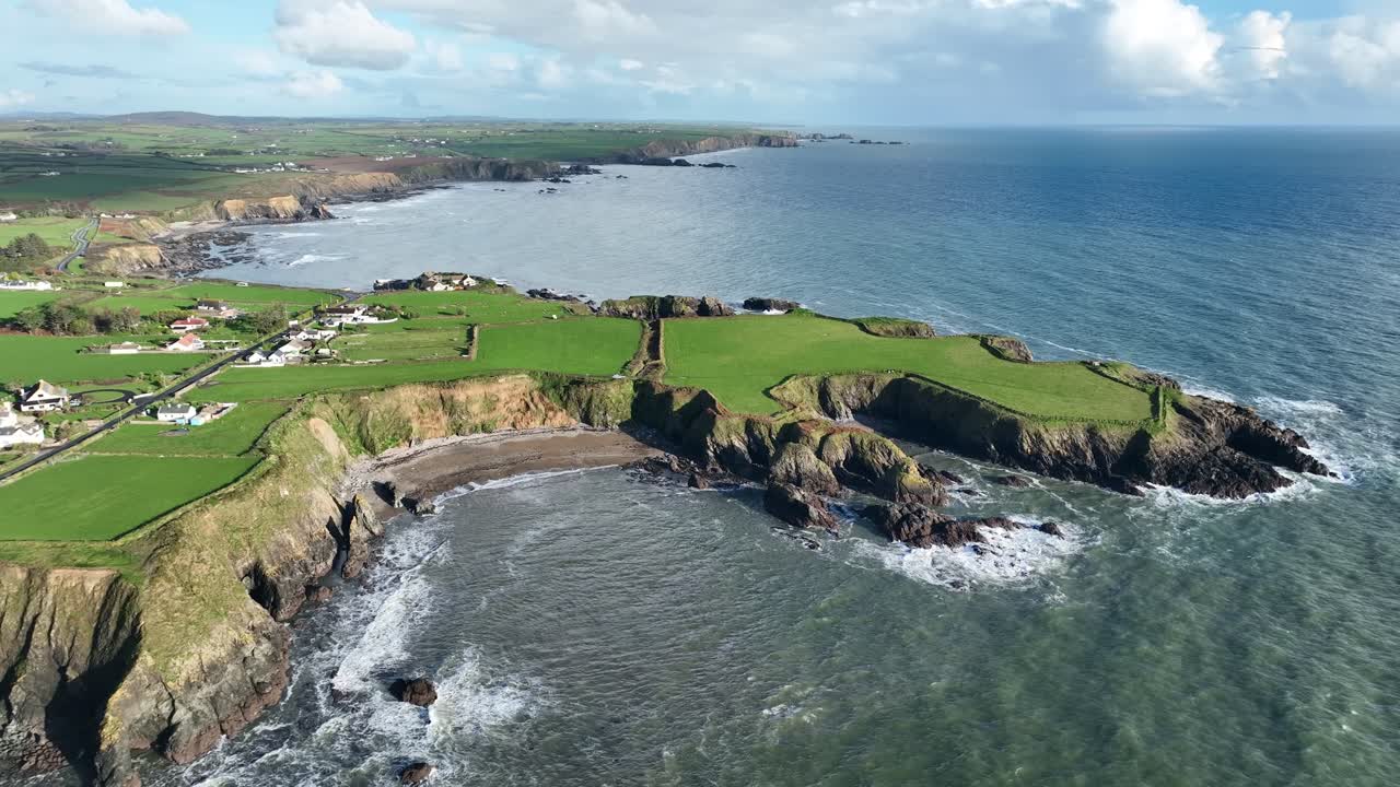Ireland Epic seascapes Dunabrattin Head Copper Coast Waterford epic beauty in autumn