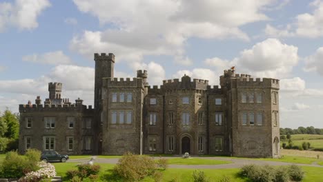 majestic irish castle on a sunny day