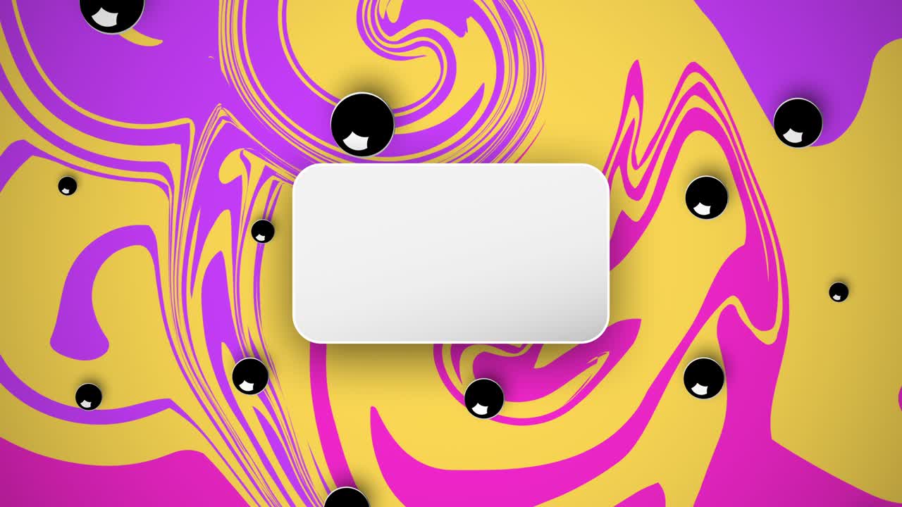 Creative colorful bright background design with copyspace in 4k video.
