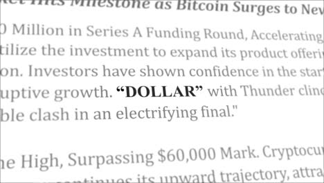 Dollar-news-headline-in-different-articles