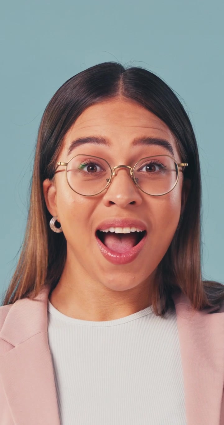 Young Woman Thinking and Having a Sudden Realization