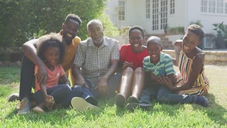 happy family spending time together