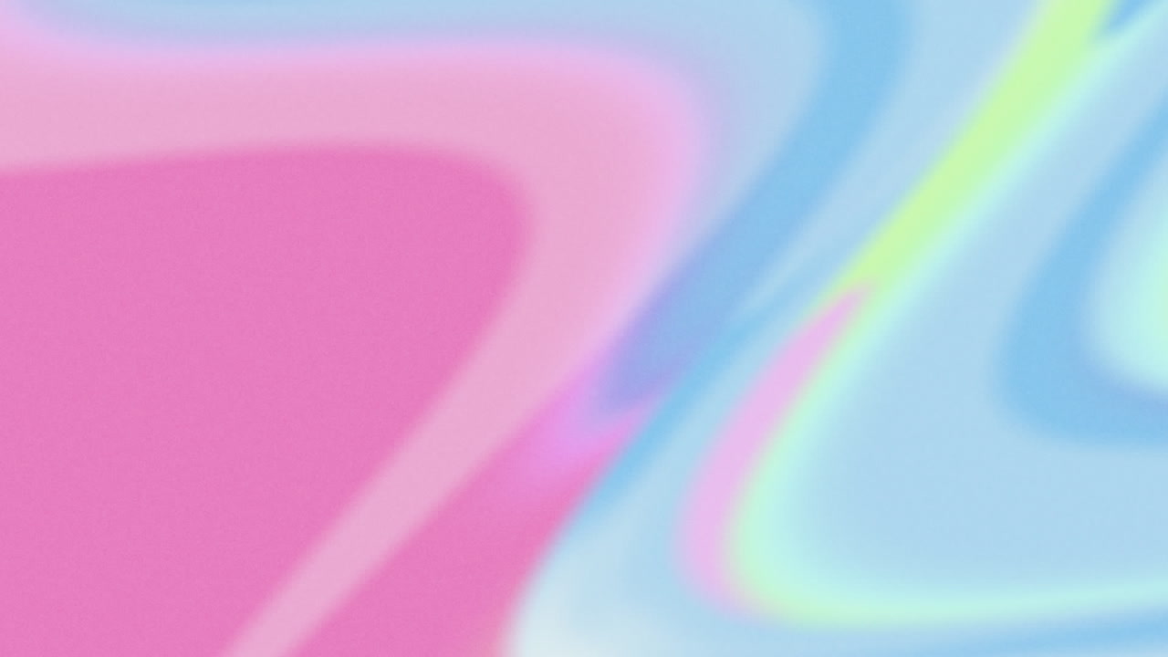 animación de ondas cambiantes en azul, verde y rosa