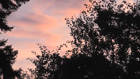 nubes de lapso de tiempo