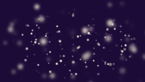 animation of light spots on black background