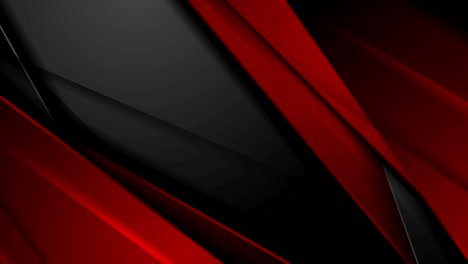 alto contraste rojo negro tecnología abstracta animación de video corporativa