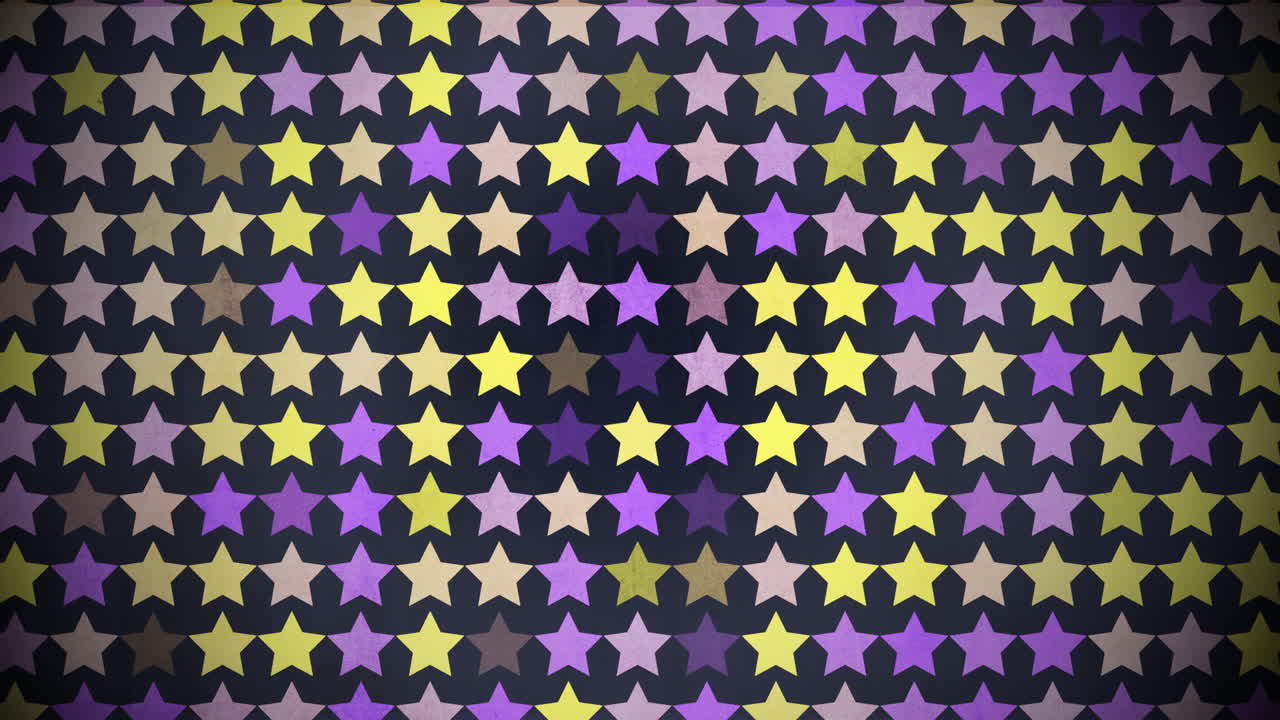 모션 다채로운 별 패턴 1