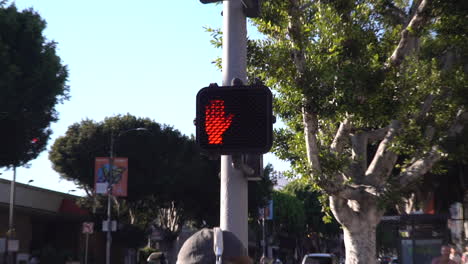 Zooming-In-On-A-Wait-Cross-Walk-Sign