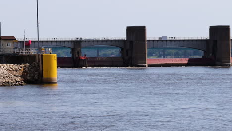 view of lock and dam no