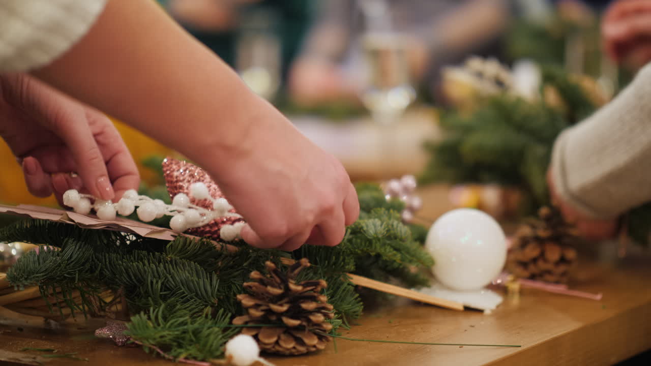 크리스마스 화환 만들기 워크숍 2