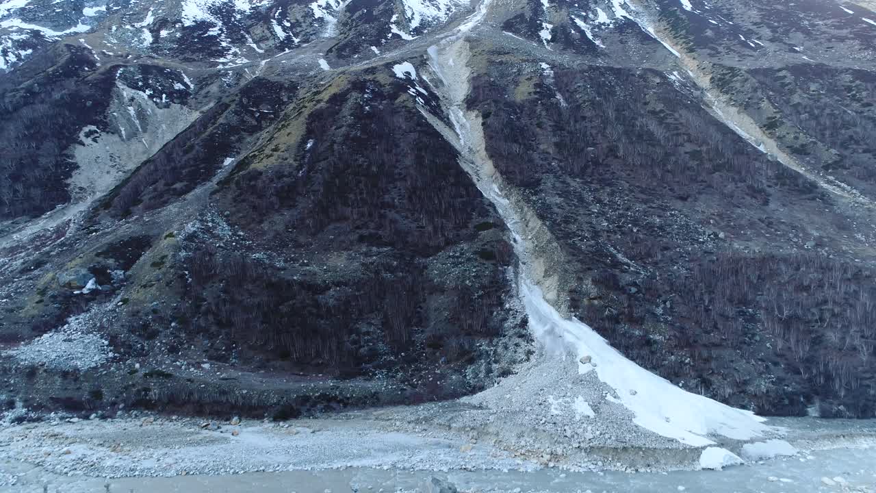 Gangotri to Gaumukh Trek Aerial View