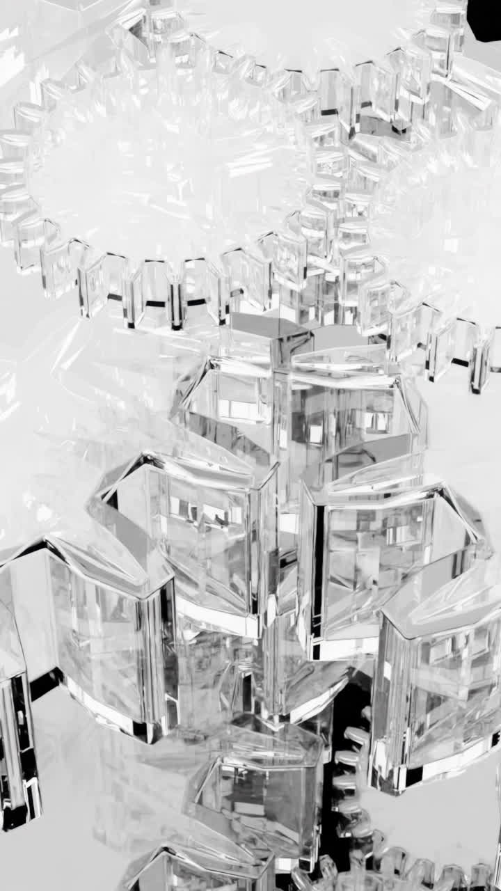 Abstract Glass Gears