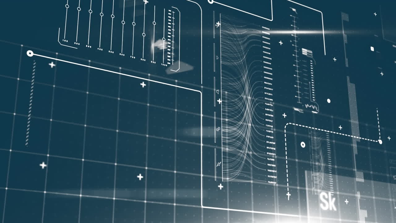 animazione delle statistiche e elaborazione dei dati