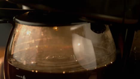 coffee in a french press 4k