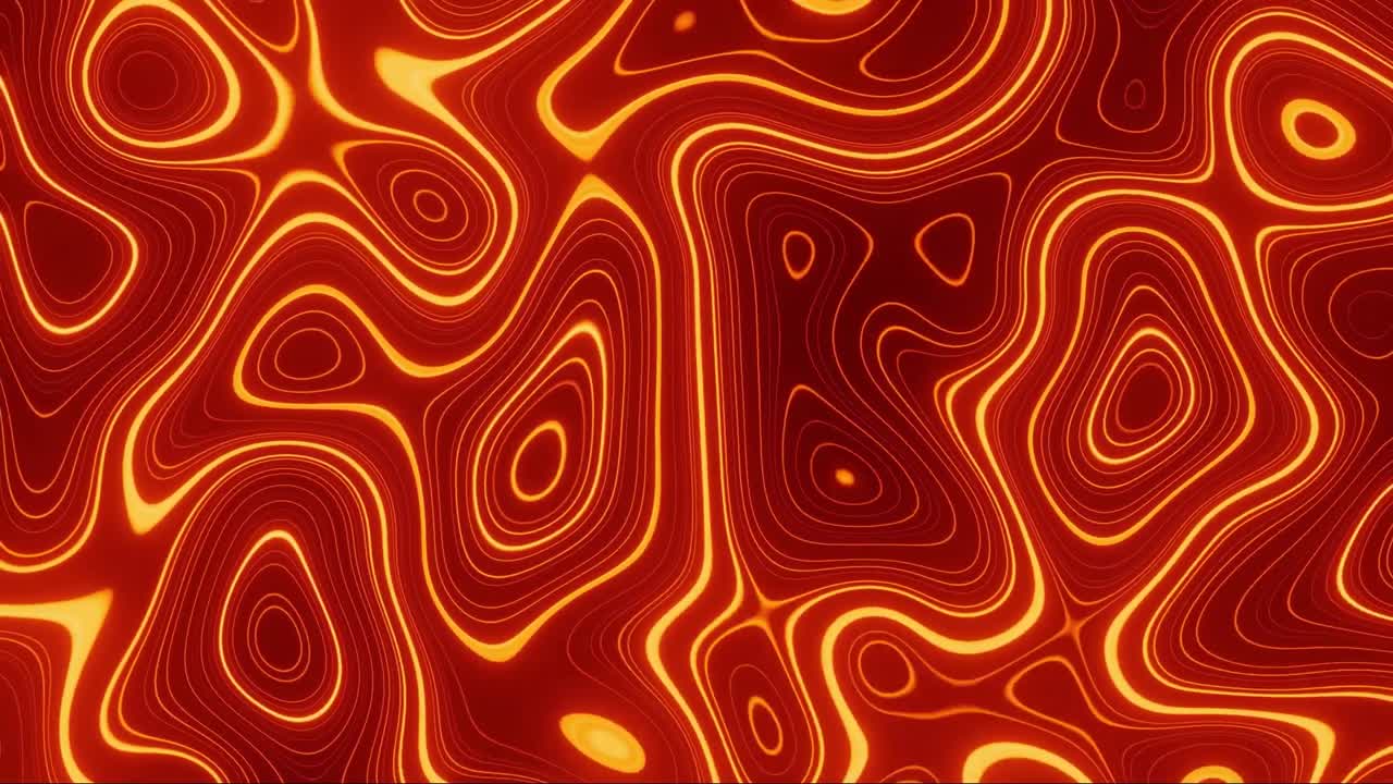 Animation af retro hypnotisk bevægelse