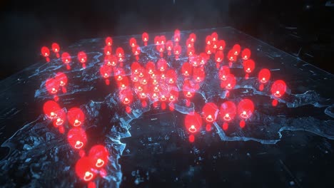 COVID-19 Pandemic Spread in Europe