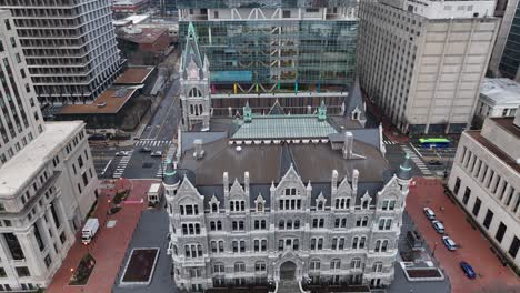 Old-City-Hall-in-downtown-Richmond,-Virginia