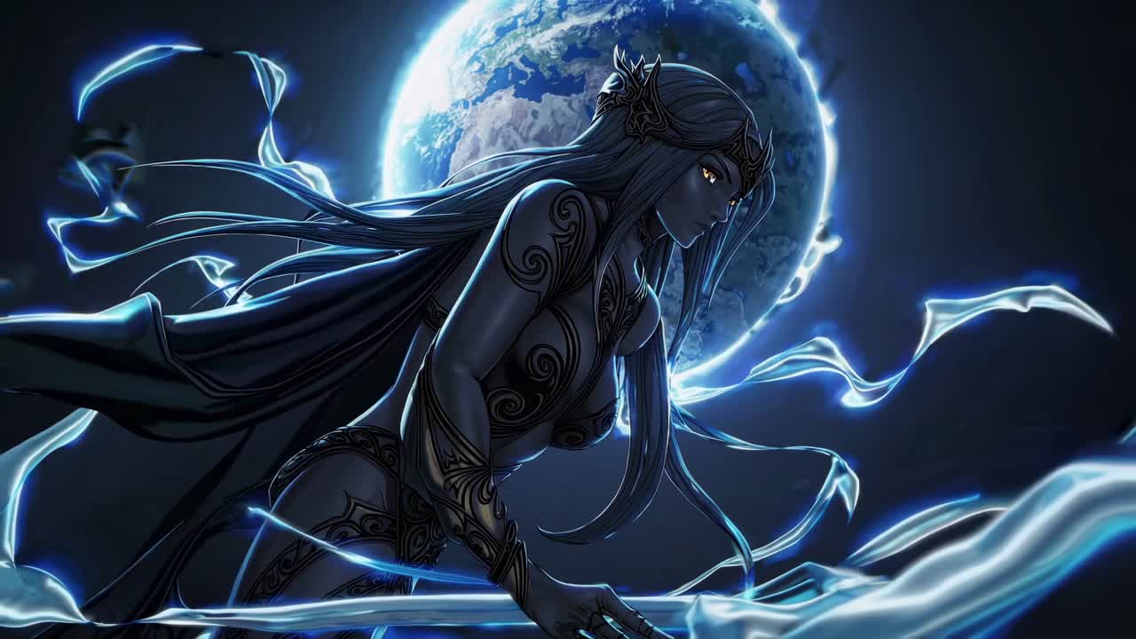 la diosa oscura del cosmos