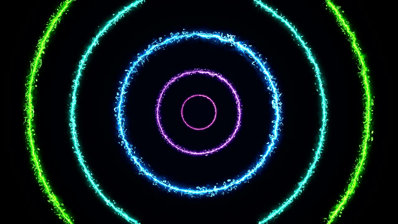 Neon abstract bright colorful motion background