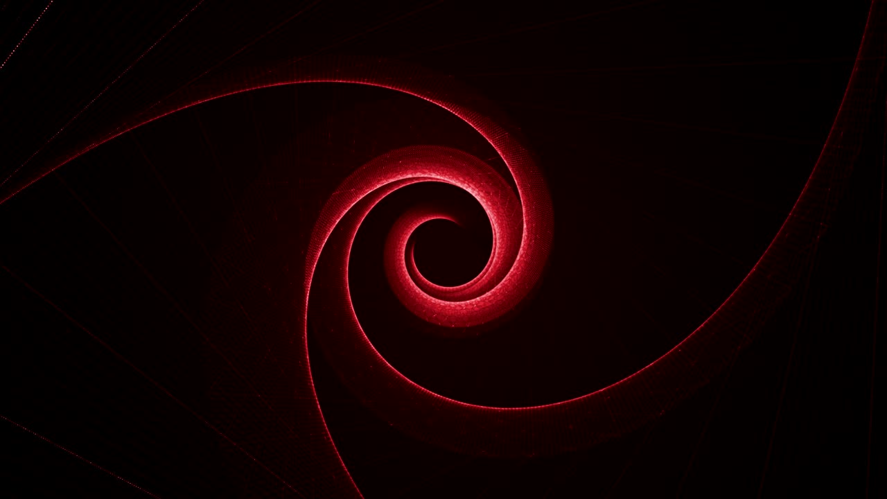 Abstract Spiral Background, Animation, Rendering, Loop