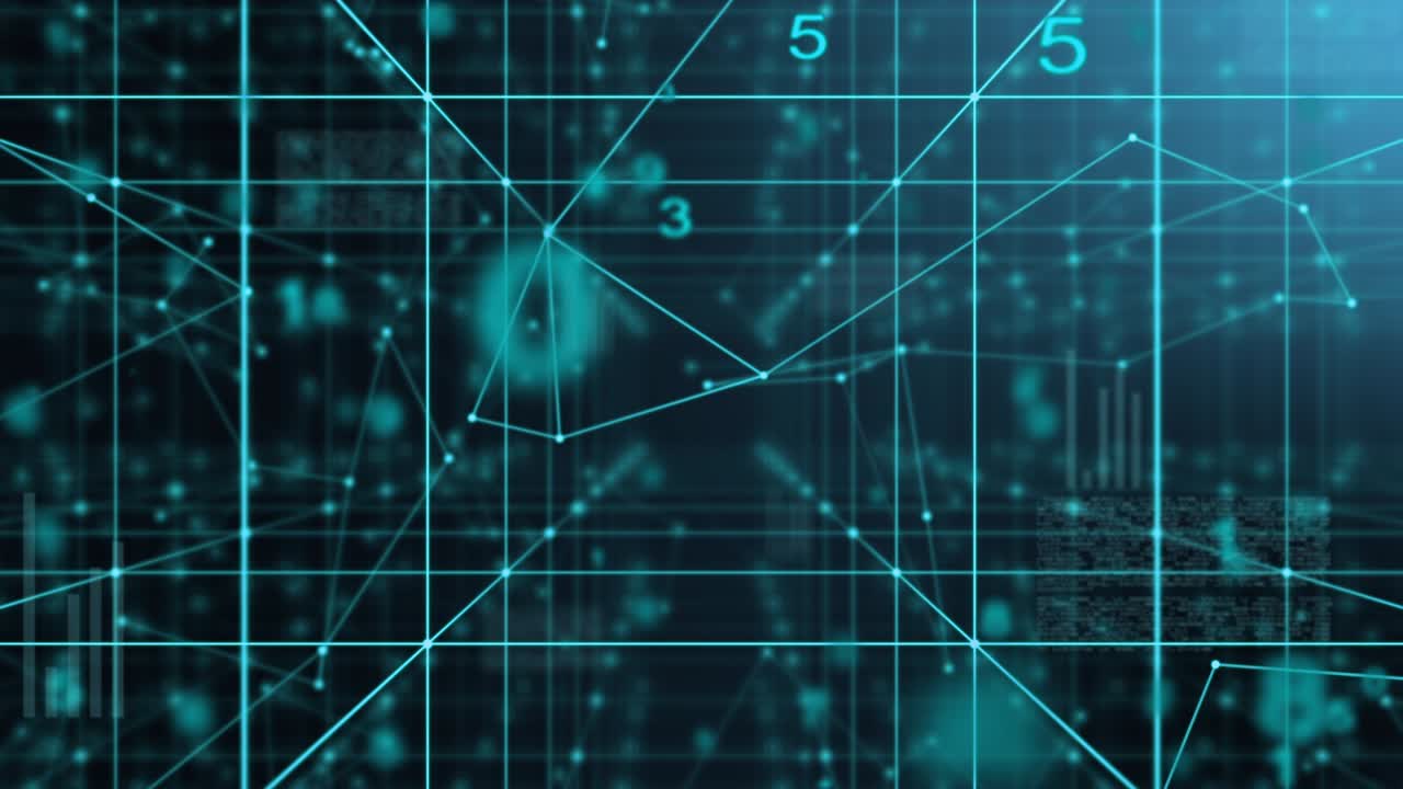 abstracto tecnología futurista movimiento, color azul