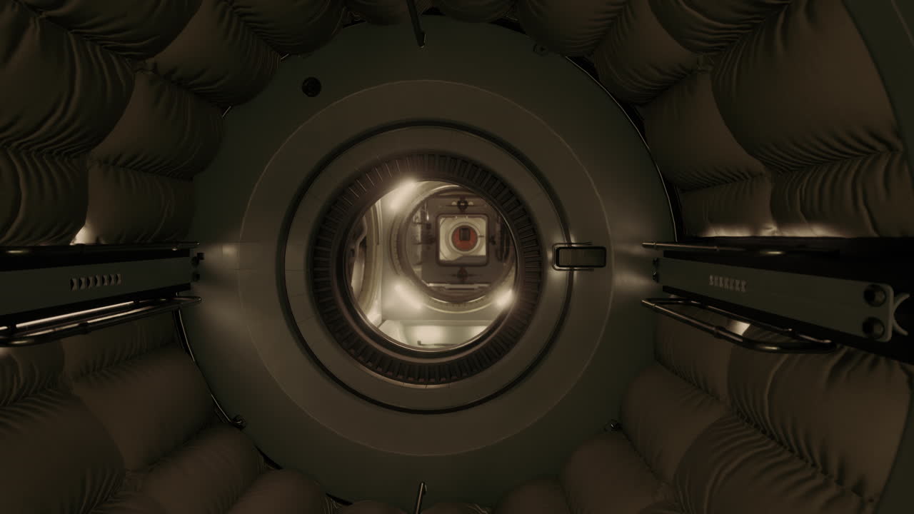 concepto de la estación espacial y la tecnología electrónica