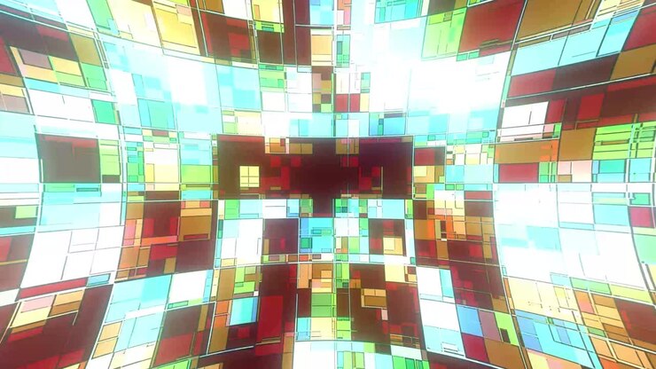 fondo de efecto de estilo de tecnología digital