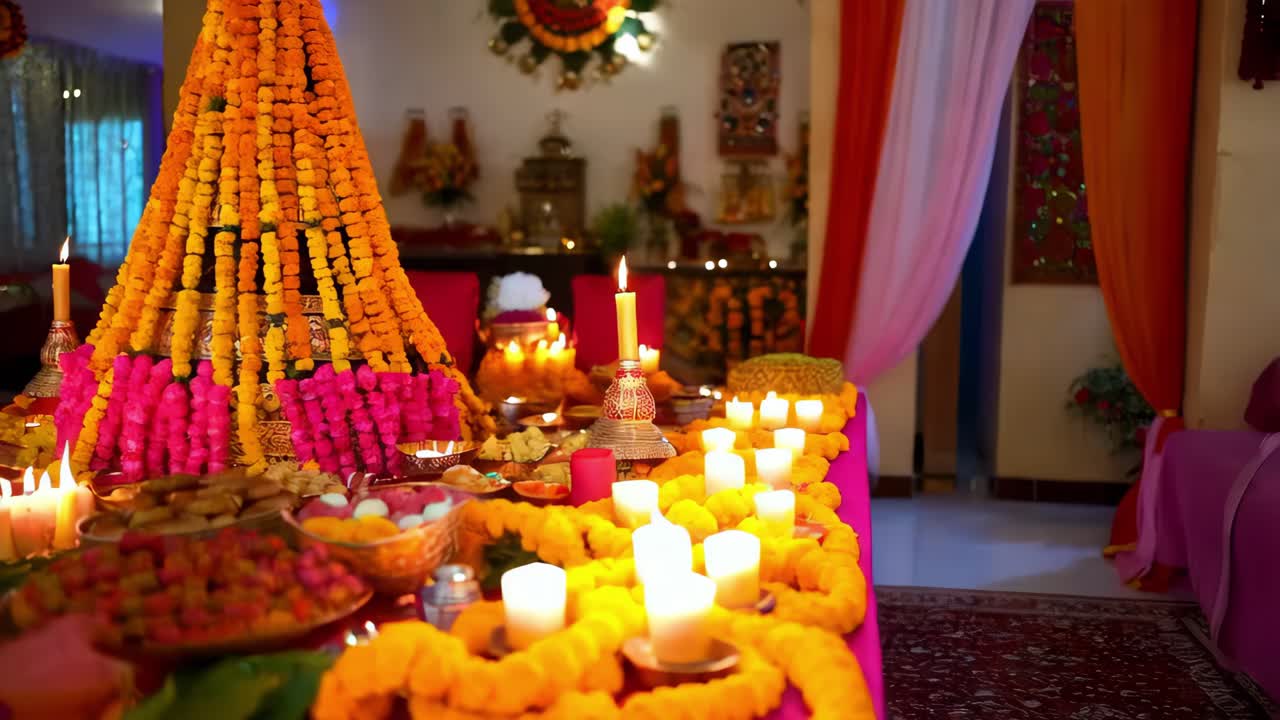 Decorazioni per matrimonio indiano